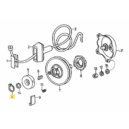 Anello elastico 28.3591.10 ORIGINALE MTD | Newgardenstore.eu
