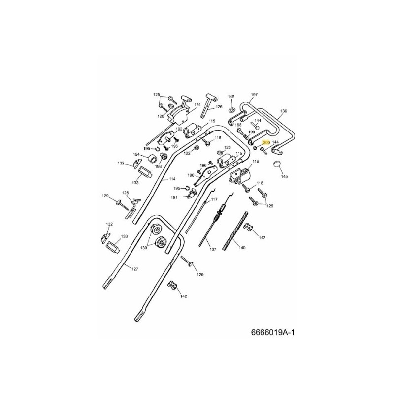 RONDELLA DI SICUREZZA 0022407 ORIGINALE MTD