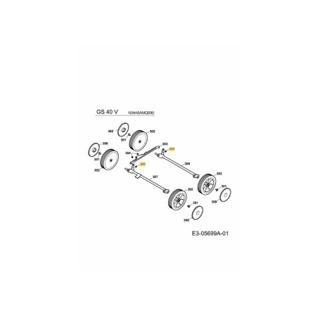 ARANDELA DE SEGURIDAD 0022410 ORIGINAL MTD | Newgardenstore.eu