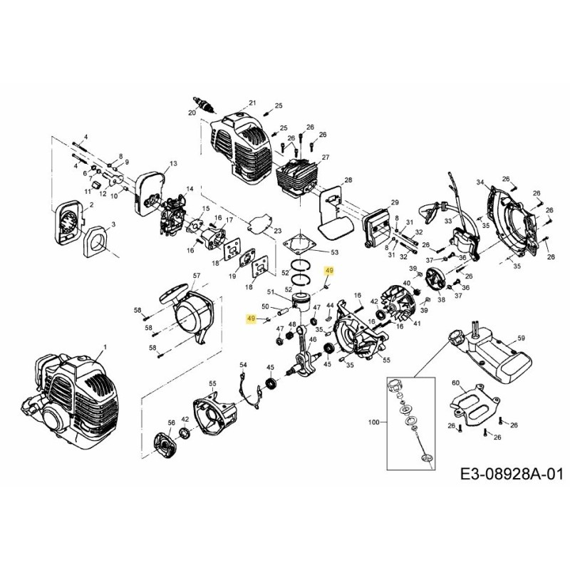 Sicherungsring 092.63.545 Original MTD Sicherungsring 092.63.545 Original MTD