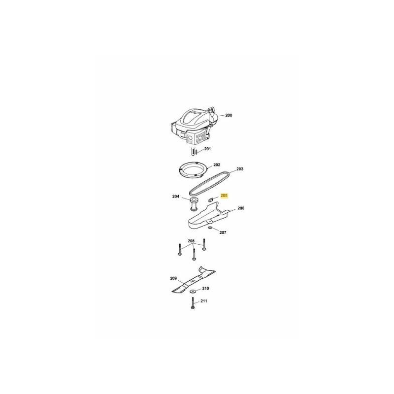 ABRAZADERA 4218330 ORIGINAL MTD