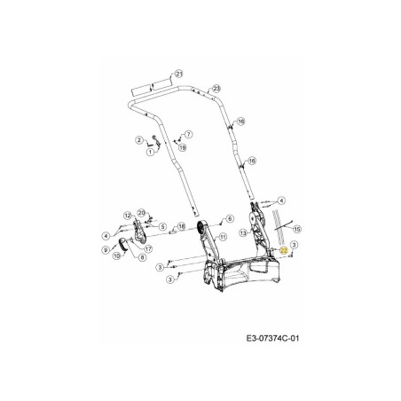 CLIP : CBL 732-05026 ORIGINAL MTD | Newgardenstore.eu