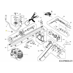 CAVO DELL'ACCELERATORE A CLIP 092.63.002 ORIGINALE MTD