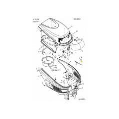 MORSETTO CAVO 726-0359 ORIGINALE MTD
