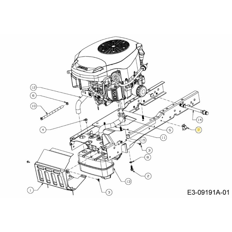 CLIP: DRAHT 731-10746A ORIGINAL MTD