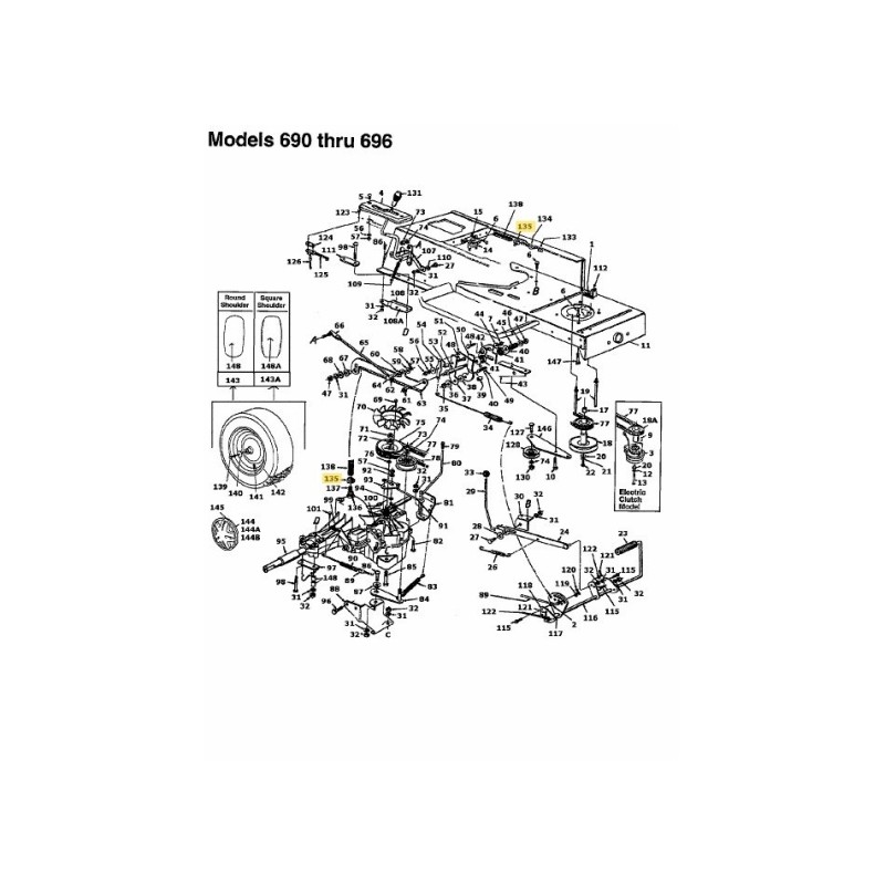 MORSETTO TUBO 0,81 726-0324 ORIGINALE MTD MORSETTO TUBO 0,81 726-0324 ORIGINALE MTD
