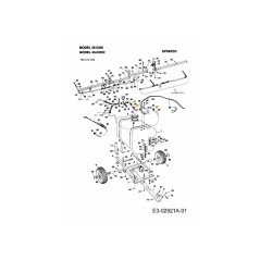ABRAZADERA, 1/2 AF-45025 MTD ORIGINAL | Newgardenstore.eu