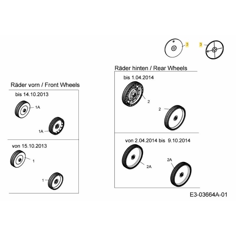 WHEEL COVER 731-09859 ORIGINAL MTD