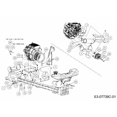 CLIP : FIL : .300 : POUSSER MT 731-11232 ORIGINAL MTD | Newgardenstore.eu