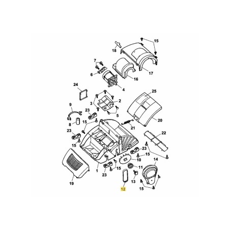 Zahnriemen 0039007 Original MTD | Newgardenstore.eu