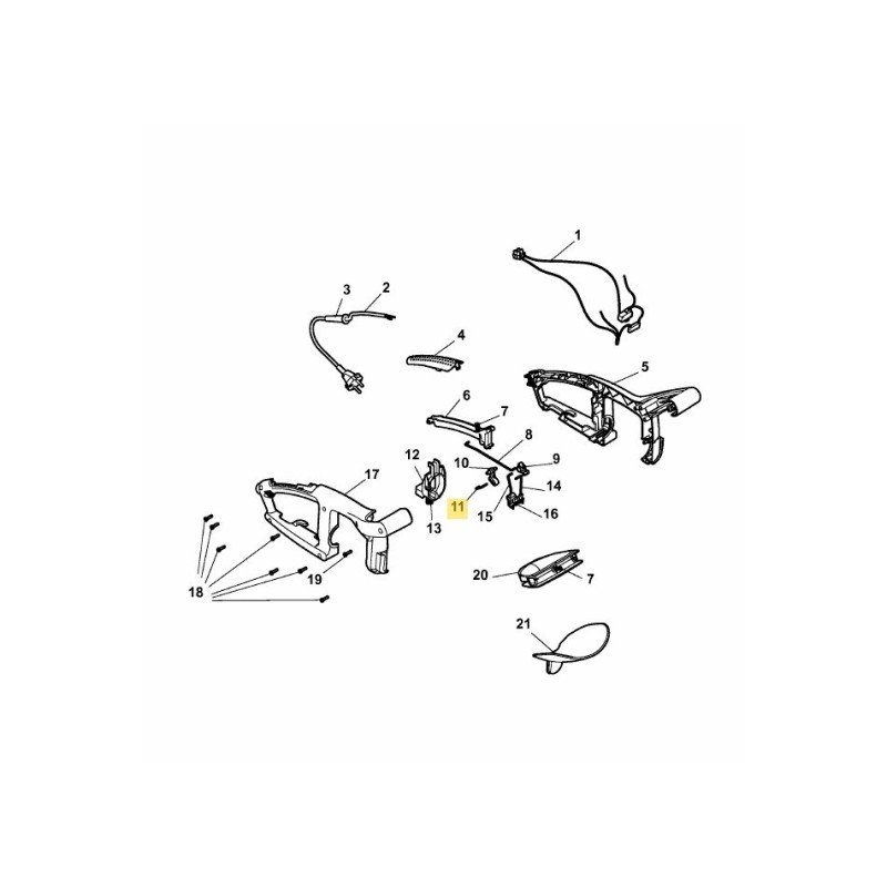 control rod 7440116 ORIGINAL MTD