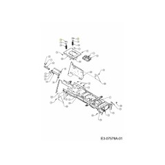 CAP:SEAT SPR:1.5 ID 731-08616 ORIGINAL MTD | Newgardenstore.eu