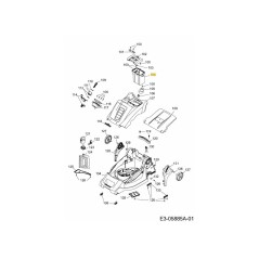 Batteriewelle 4939344 ORIGINAL MTD | Newgardenstore.eu