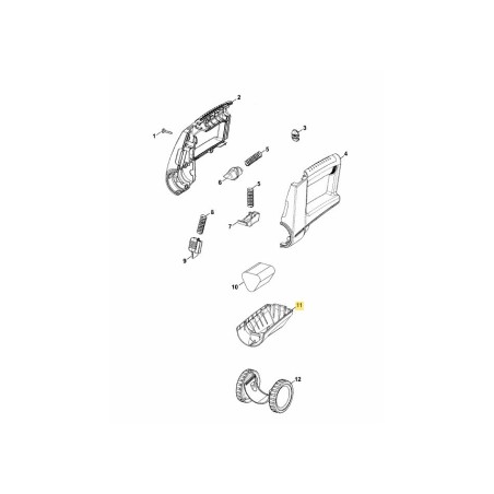 BATTERY COVER 7084316 ORIGINAL MTD | Newgardenstore.eu