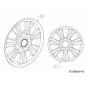 HUBCAP 280MM OYSTER GREY 731-12147 ORIGINAL MTD