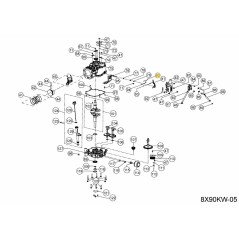 Choke-Gestänge 751-14918A Original MTD