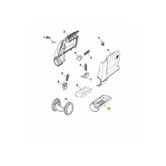 BATTERIEABDECKUNG 7086316 ORIGINAL MTD