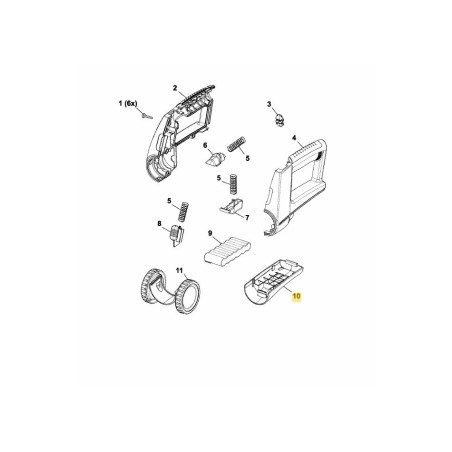 BATTERY COVER 7086316 ORIGINAL MTD | Newgardenstore.eu