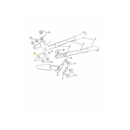 YUNQUE DE REPUESTO 7271402 ORIGINAL MTD | Newgardenstore.eu