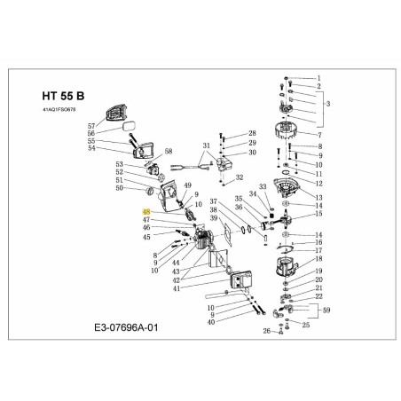 Tubo de succión SG-2072677 ORIGINAL MTD | Newgardenstore.eu