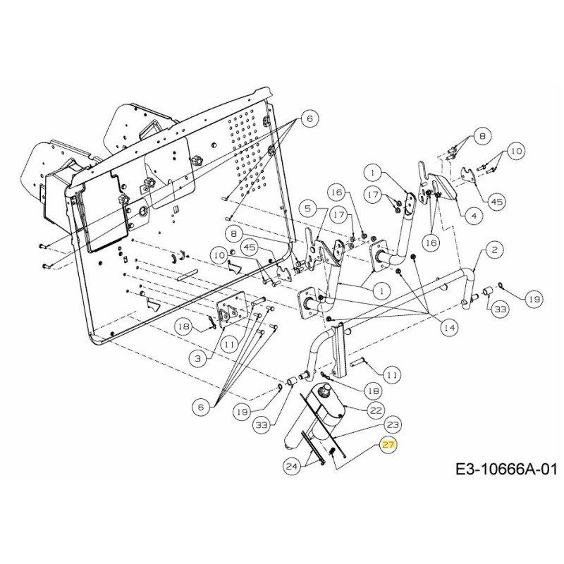 CONDUIT CONVOLUTED 3" 731-08631-3 ORIGINAL MTD