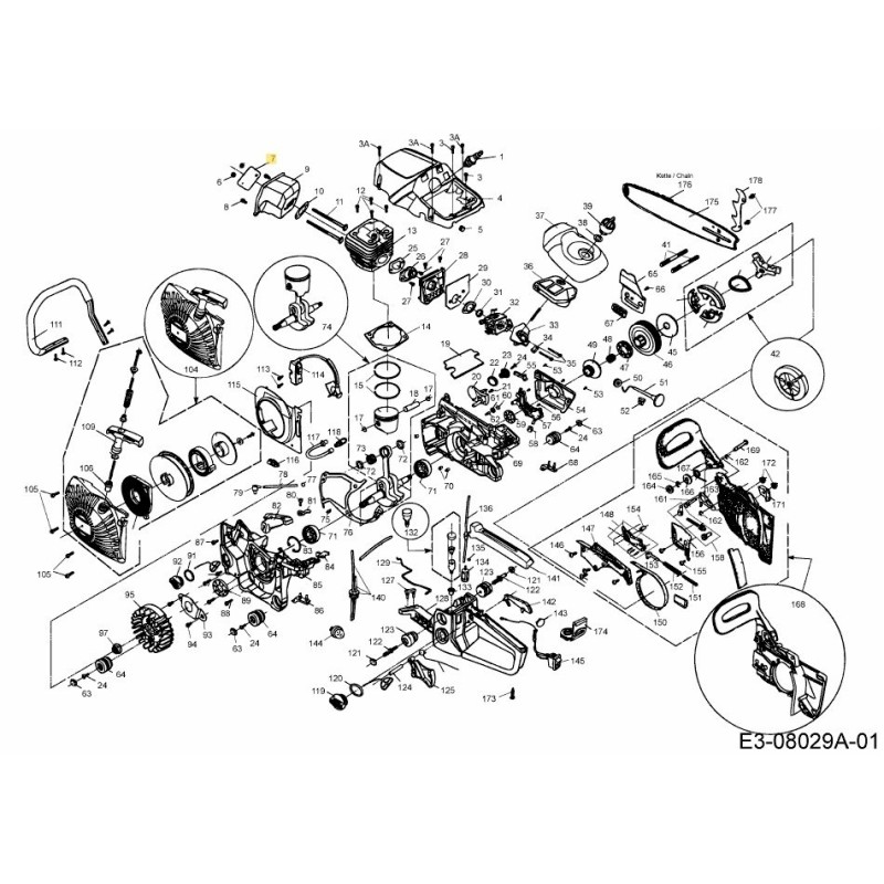 PIASTRA DI COPERTURA 092.63.227 ORIGINALE MTD