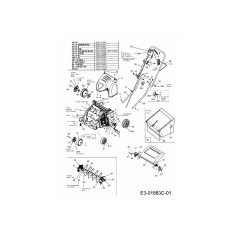 Enjoliveur de roue 720-0342 d'origine MTD