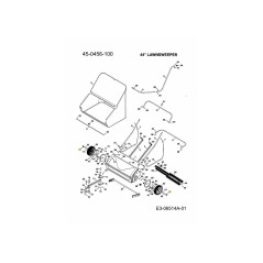 TAPA DE CUBO AF-41017 ORIGINAL MTD