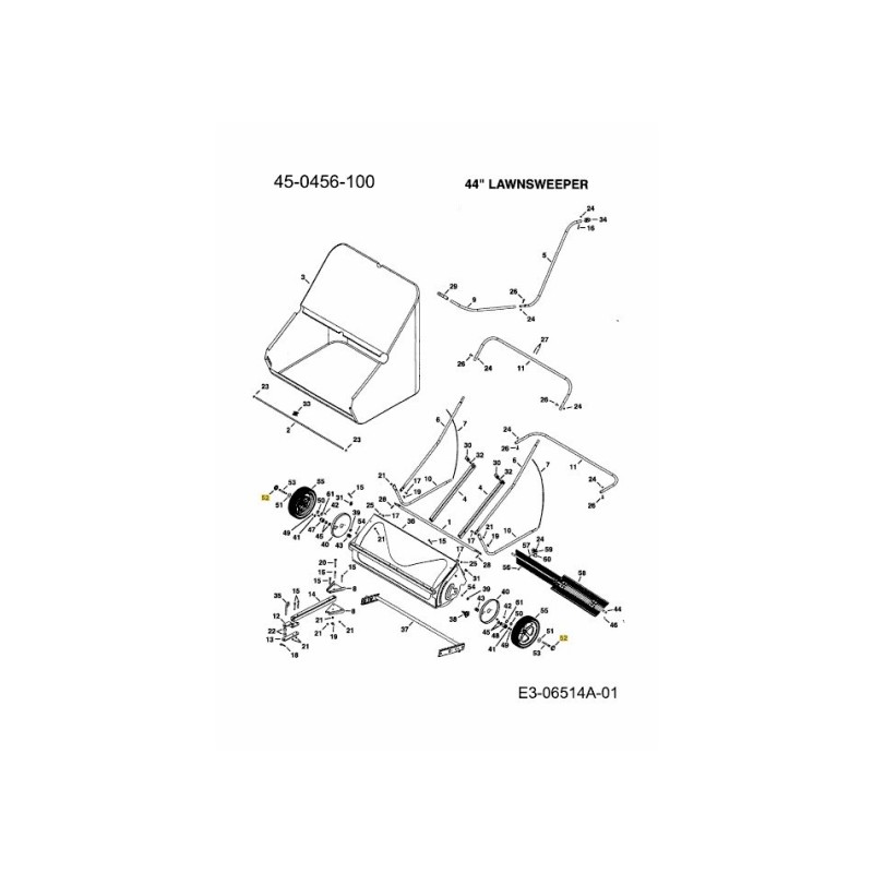 TAPA DE CUBO AF-41017 ORIGINAL MTD