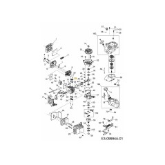 COUVERCLE LH 092.63.798 ORIGINAL MTD