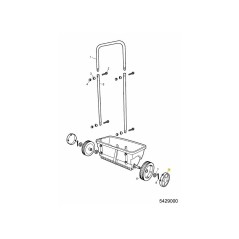 COPPIA RUOTA 5429501 ORIGINALE MTD