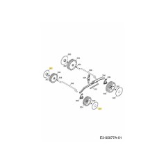 WHEEL CAP 4919525 ORIGINAL MTD | Newgardenstore.eu