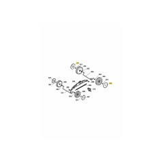 WHEEL CAP D200 4980530 ORIGINAL MTD | Newgardenstore.eu