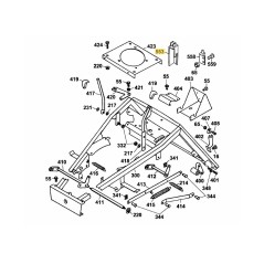 Abdeckung für Schalter 6150329 Original MTD | Newgardenstore.eu