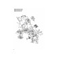 FLANGIA ESAGONALE DEL CUSCINETTO 741-0522 ORIGINALE MTD