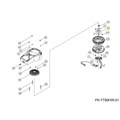 FAN COVER 751-17986A ORIGINAL MTD
