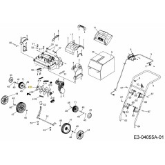 SUPPORT DE ROULEMENT 731-10114 ORIGINAL MTD | Newgardenstore.eu