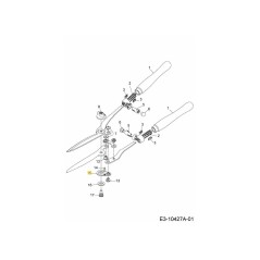 Cover plate 7437210 ORIGINAL MTD