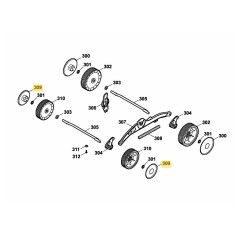 COPERTINA D130 4905520 ORIGINALE MTD