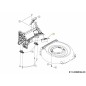 Abdeckung für hintere Druckplatte, 53 cm, 731-09272A, Original MTD Abdeckung für hintere Druckplatte, 53 cm, 731-09272A, Original MTD