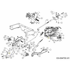 Lagerflansch 741-05170 ORIGINAL MTD