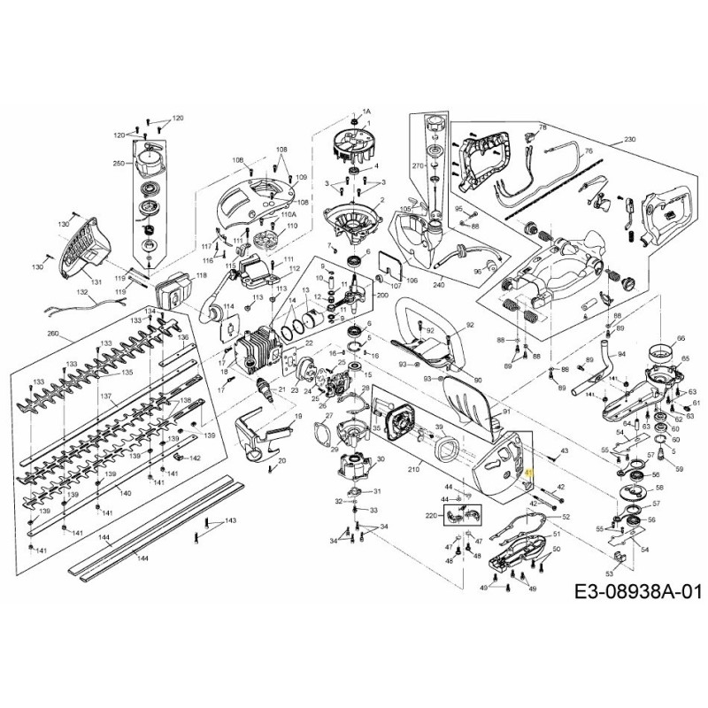 PERNO DE PALETA 092.63.632 ORIGINAL MTD