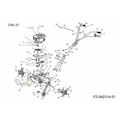 Sechskantschraube M10x16 092.65.023 Original MTD | Newgardenstore.eu
