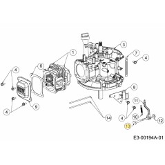 BRACCIO REGOLATORE BOLT 710-06221 ORIGINALE MTD | Newgardenstore.eu