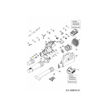 ZYLINDRISCHER STIFT 711-06734 ORIGINAL MTD | Newgardenstore.eu