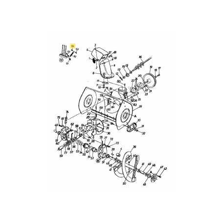 TUERCA:HEXLK:1/4-20:GRA:CTRLK 712-0291 ORIGINAL MTD | Newgardenstore.eu