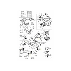TUERCA HEXAGONAL M10x1,25 DIN 985 712-04074 ORIGINAL MTD | Newgardenstore.eu