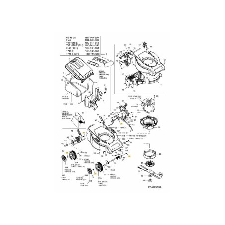 TUERCA HEXAGONAL M10x1,25 DIN 985 712-04074 ORIGINAL MTD | Newgardenstore.eu