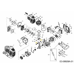 TAPA DE COJINETE 092.63.544 ORIGINAL MTD | Newgardenstore.eu