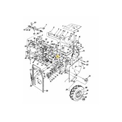 NUT:HEX:1/4-28:GR5 712-0138 ORIGINAL MTD
